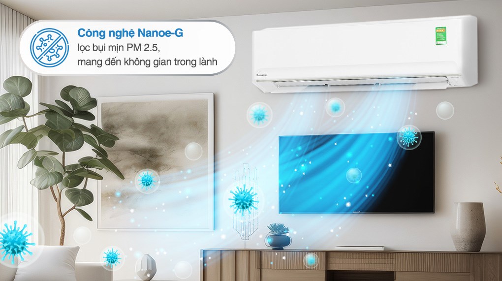 Điều hòa Panasonic Inverter 2.5 HP CU/CS-PU24AKH-8