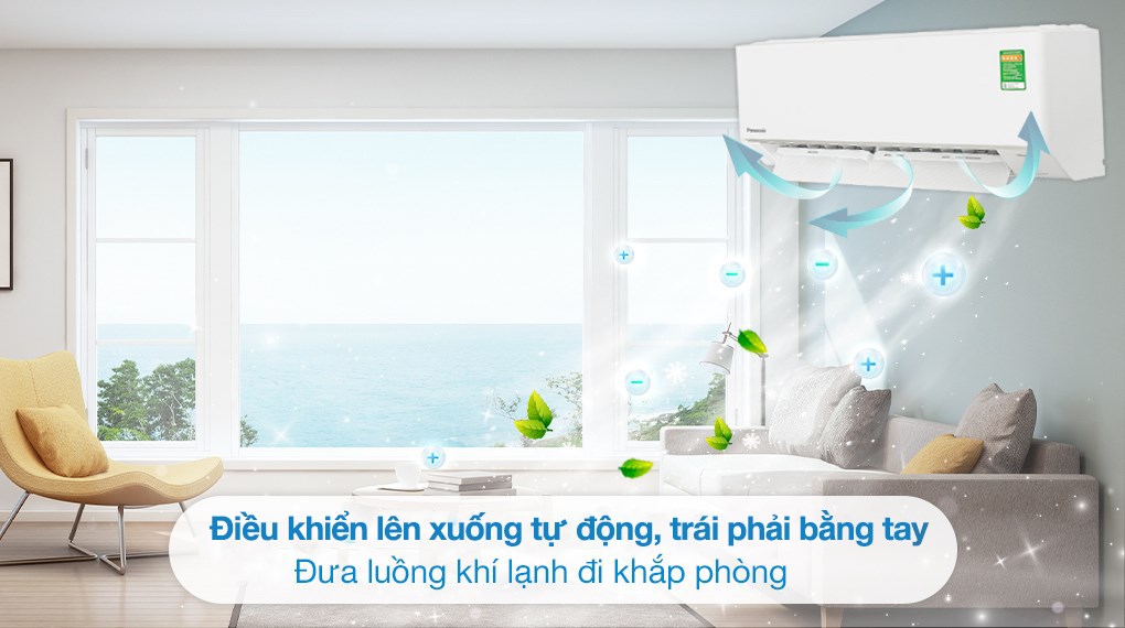 Điều hòa Panasonic Inverter 2 chiều 1 HP CU/CS-YZ9AKH-8