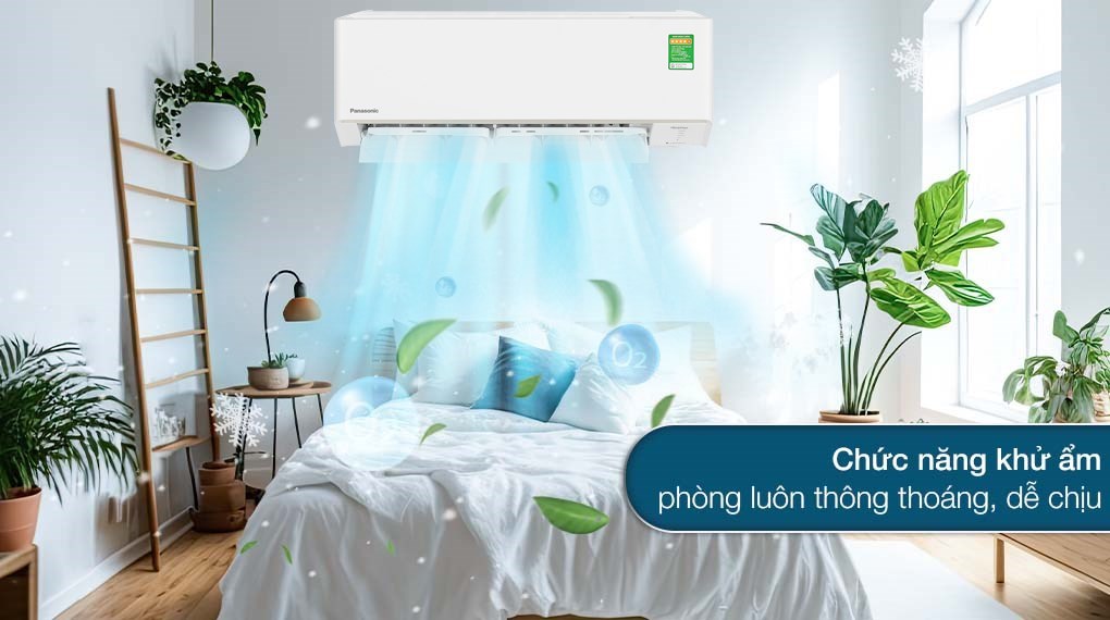 Điều hòa Panasonic Inverter 2 chiều 1 HP CU/CS-YZ9AKH-8