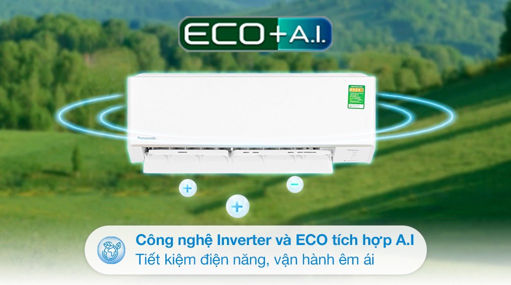 Điều hòa Panasonic Inverter 2 chiều 2 HP CU/CS-YZ18AKH-8