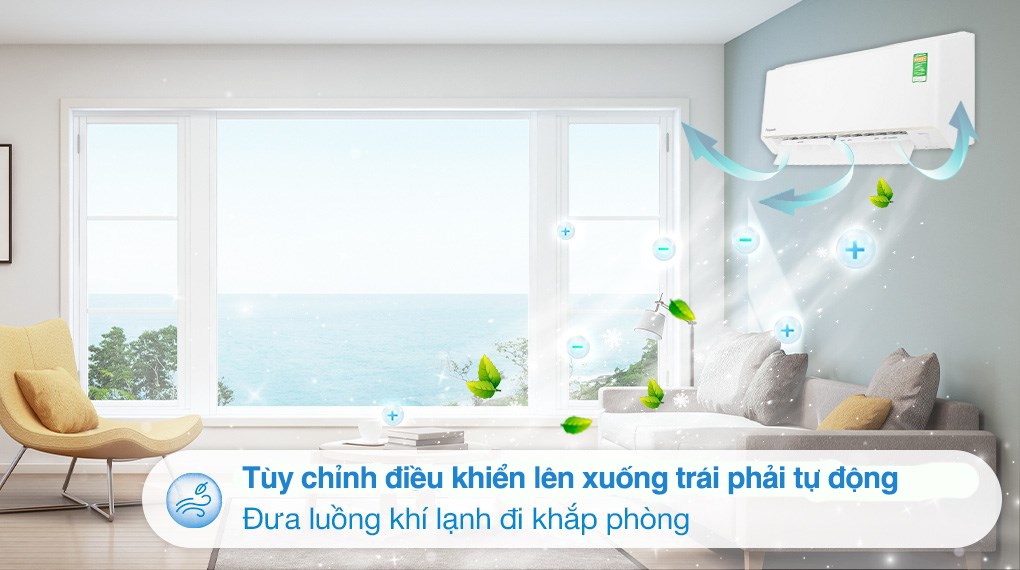 Điều hòa Panasonic Inverter 2 chiều 2 HP CU/CS-YZ18AKH-8