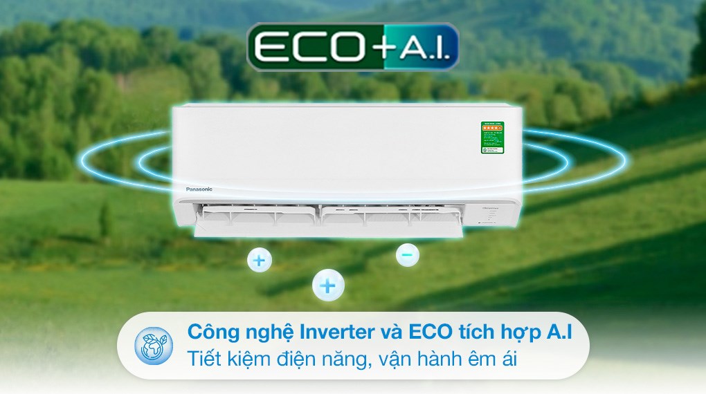 Điều hòa Panasonic Inverter 2 HP CU/CS-PU18AKH-8