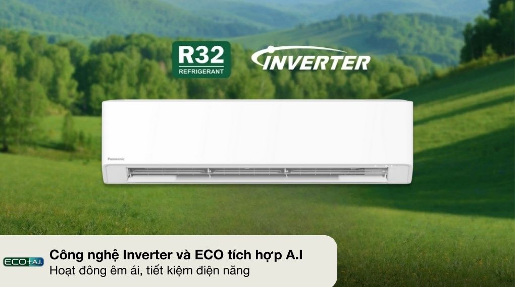 Điều hòa Panasonic Inverter 2 HP CU/CS-U18BKH-8