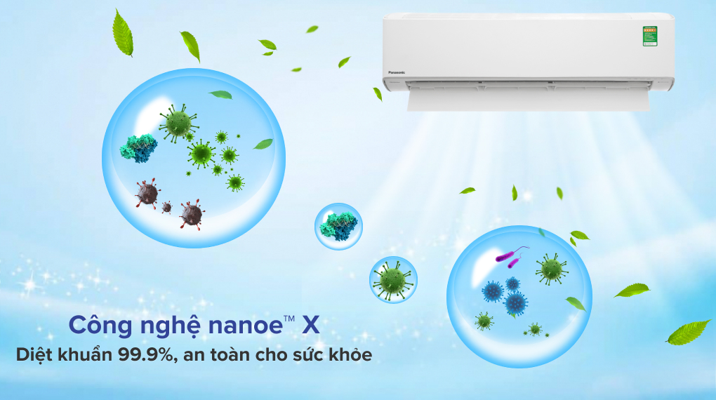 Điều hòa Panasonic Inverter 2 HP CU/CS-XU18ZKH-8