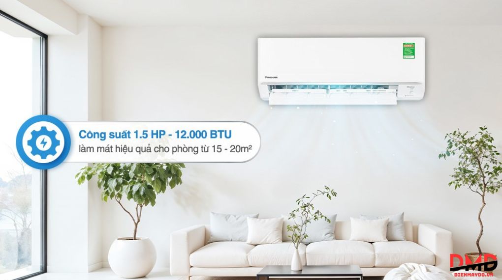 Panasonic RU12CKH hay RU9CKH chọn công suất nào