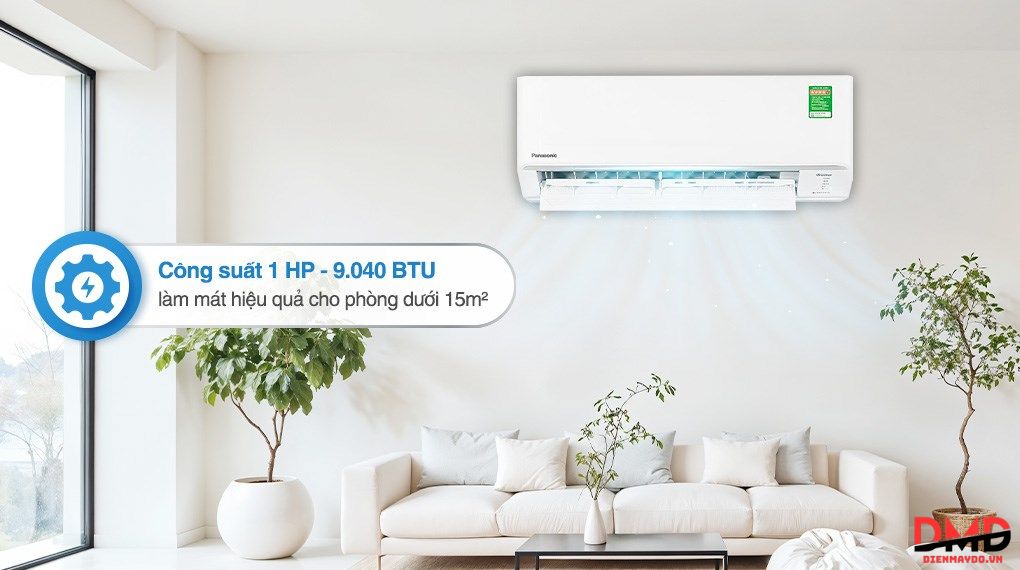 Panasonic RU12CKH hay RU9CKH chọn công suất nào