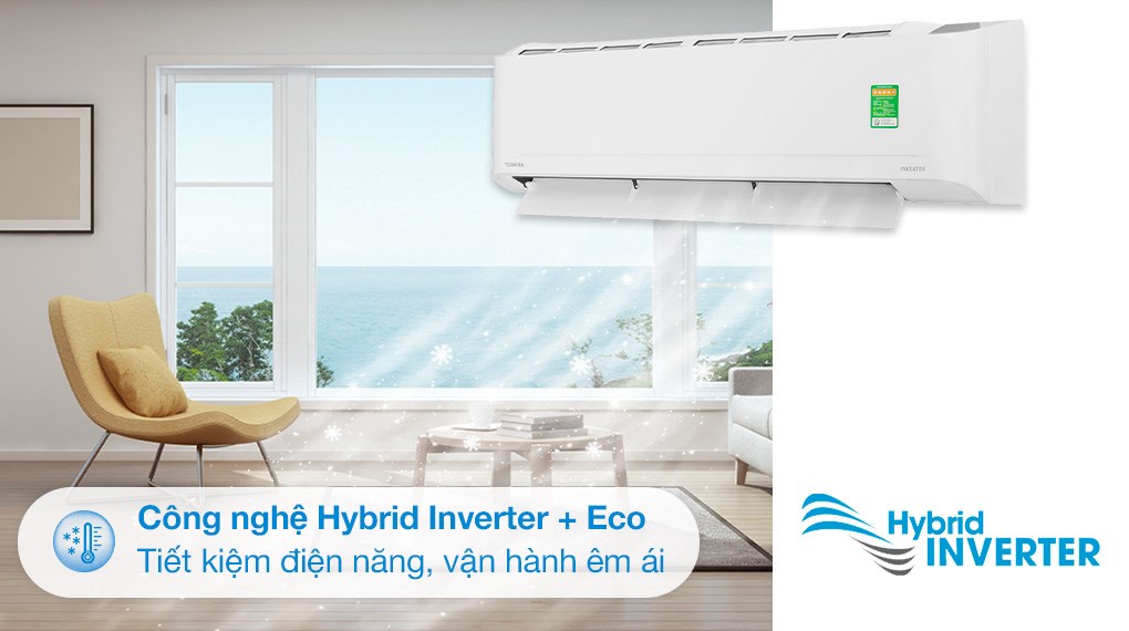 Điều hoà Toshiba Inverter 2.5 HP RAS-H24S4KCV2G-V