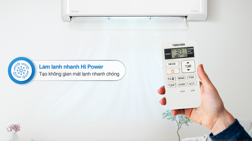 Điều hoà Toshiba Inverter 2 HP RAS-H18S4KCV2G-V