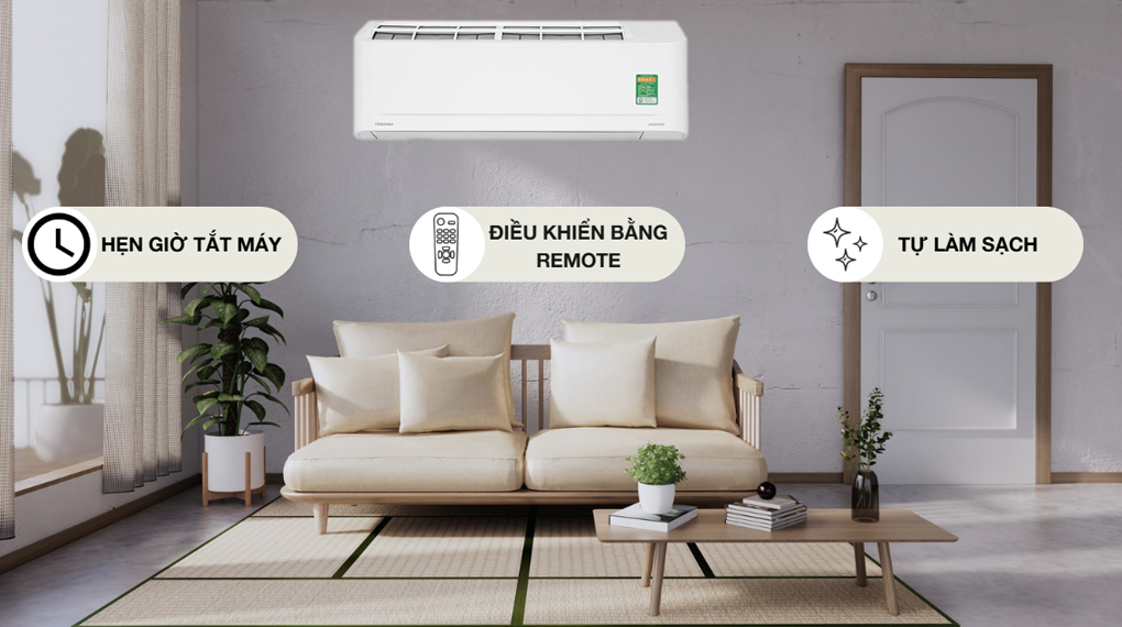 Điều hòa Toshiba Inverter 2 HP RAS-H18S5KCV2G-V