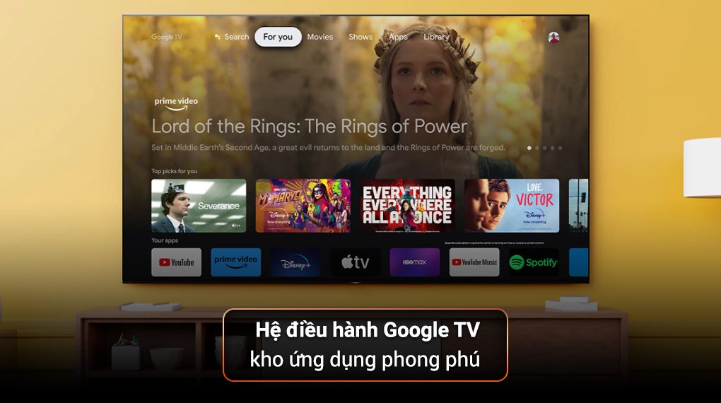 Google Tivi MiniLED Sony 4K 75 inch XR-75X95L