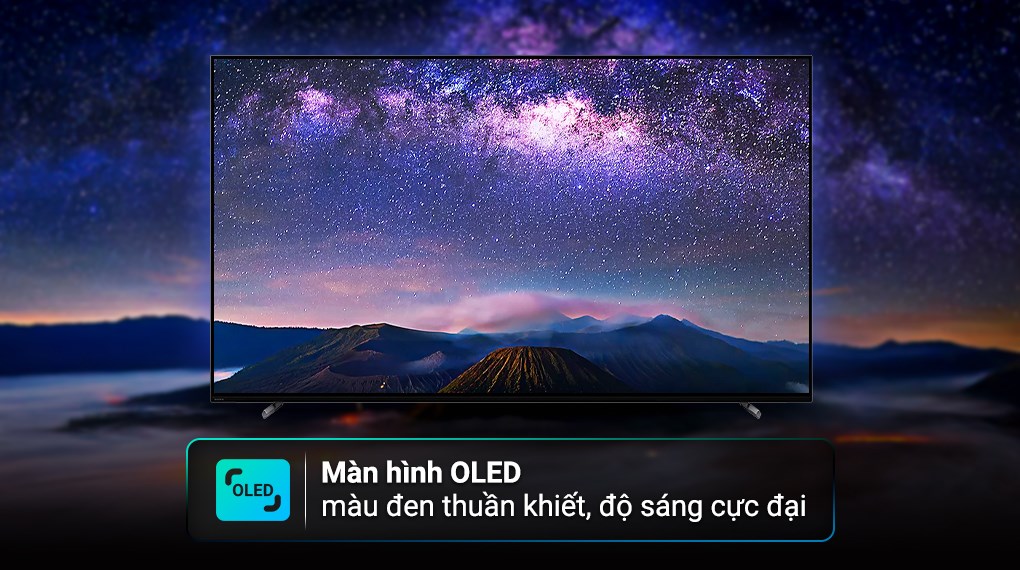 Google Tivi OLED Sony 4K 77 inch XR-77A80L 