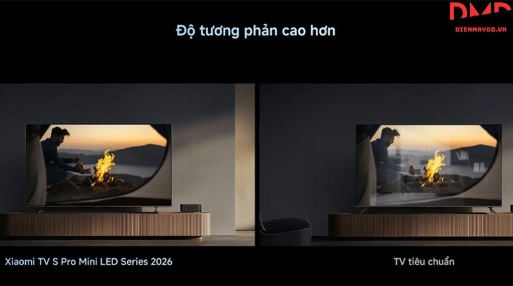Google Tivi QD-MiniLED Xiaomi S Pro 4K 75 inch L75MB-SSEA 2026