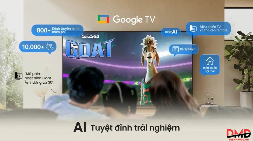 Google Tivi Sony 4K 43 inch K-43XR30M2