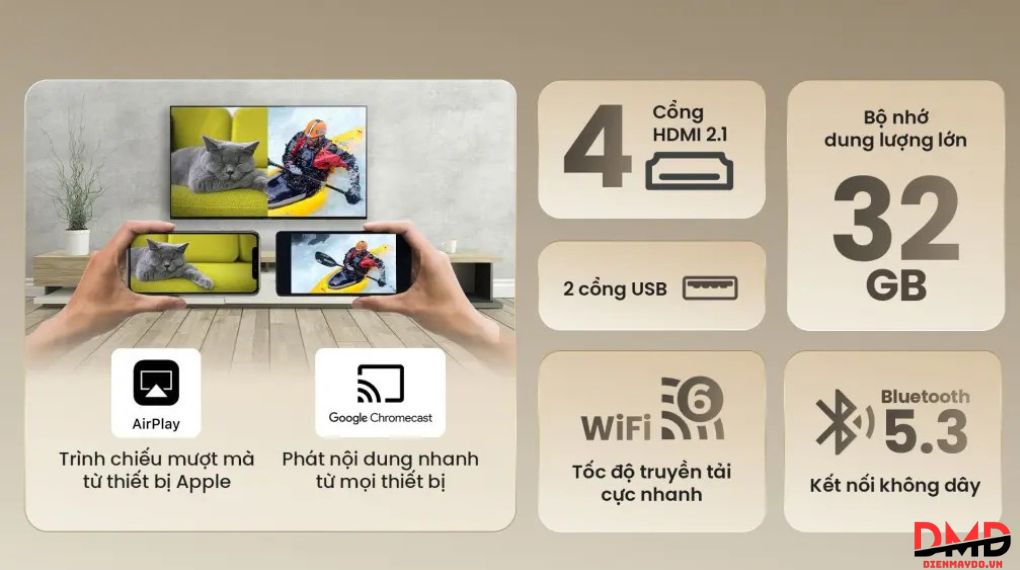 Google Tivi Sony 4K 43 inch K-43XR30M2