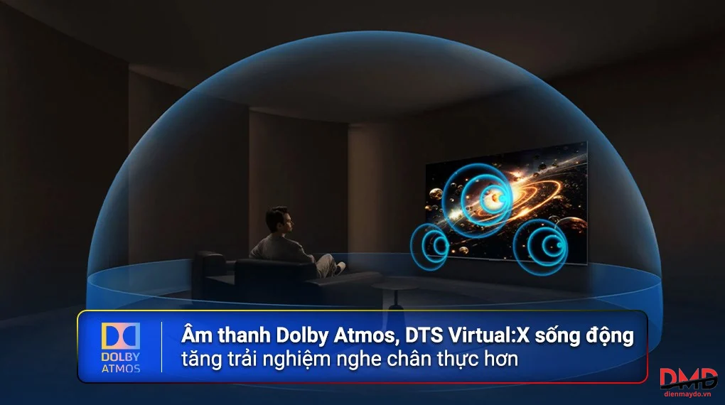 Google Tivi TCL QLED 4K 43 inch 43P7L