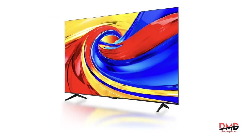 Google Tivi TCL QLED 4K 55 inch 55P7L thiết kế hiện đại với màn hình lớn phù hợp phòng khách gia đình