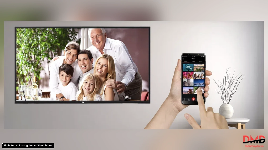 Google Tivi TCL QLED 4K 55 inch 55T6D