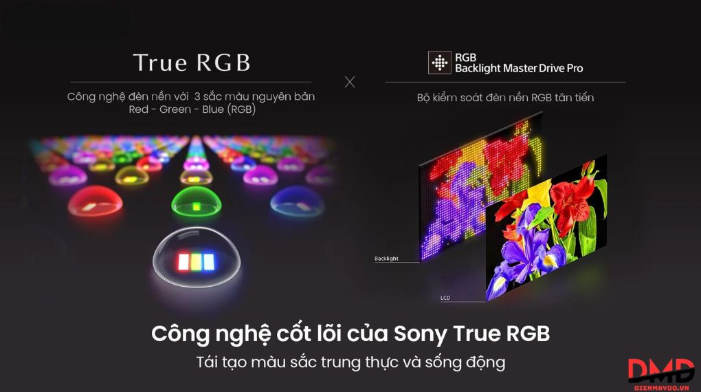 Google Tivi True RGB Sony AI 4K 55 inch K-55XR70M2