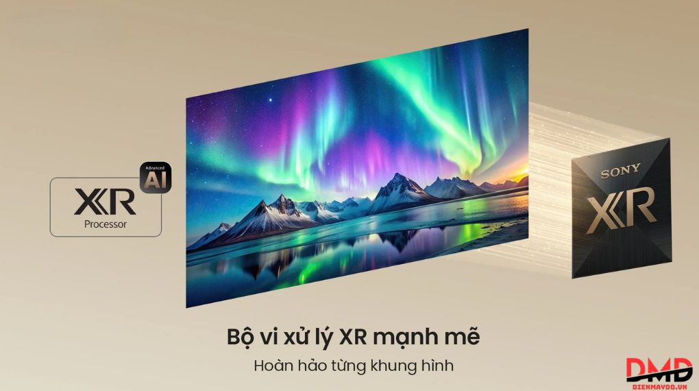 Google Tivi True RGB Sony AI 4K 75 inch K-75XR90M2