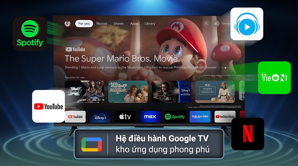 Google Tivi Xiaomi A Pro 4K 55 inch L55MA-SSEA