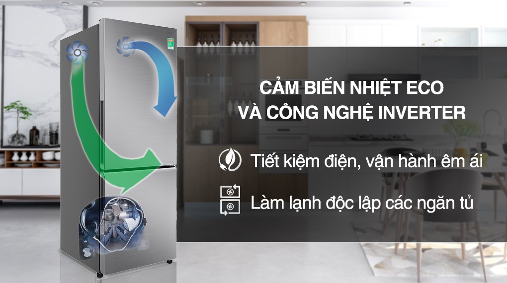 Tủ lạnh Hitachi Inverter 275 lít R-B330PGV8 BSL