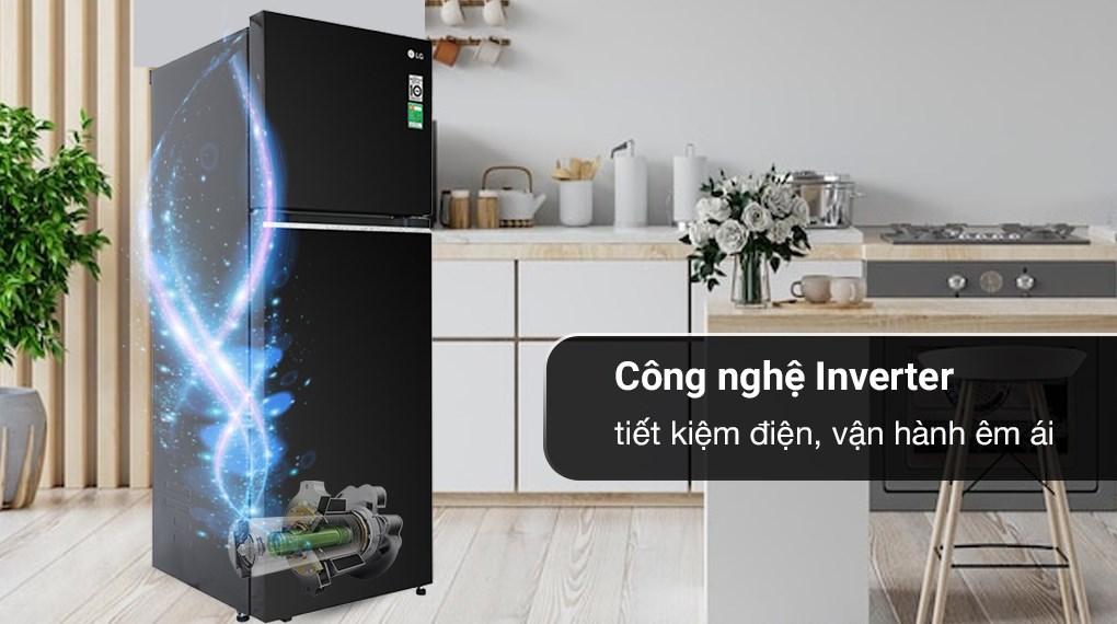 Tủ lạnh LG Inverter 335 lít GN-M332BL