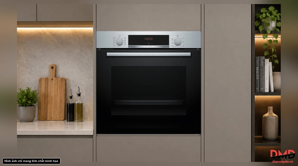Lò nướng âm tủ Bosch HBA514BS3 71 lít