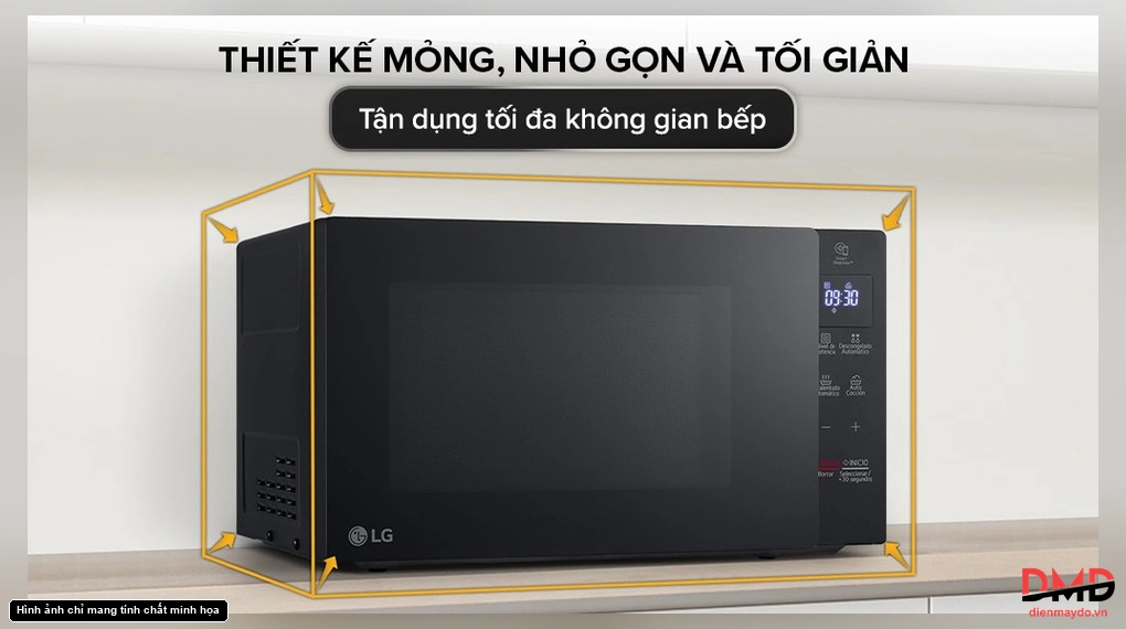 Lò vi sóng LG MS2032GAS 20 lít