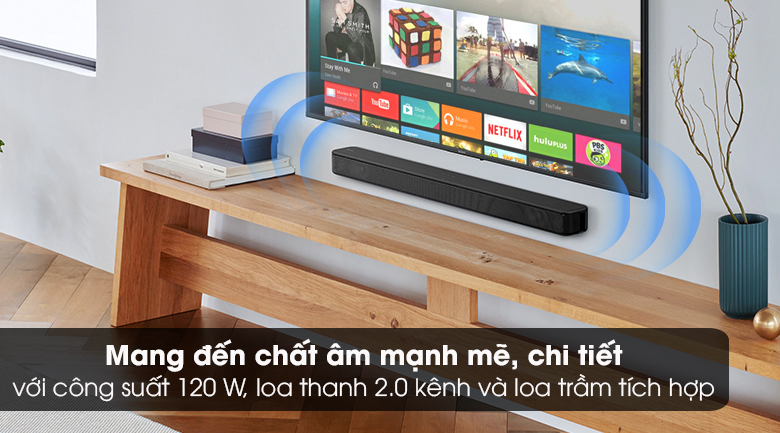 Loa thanh Sony HT-S100F 120W