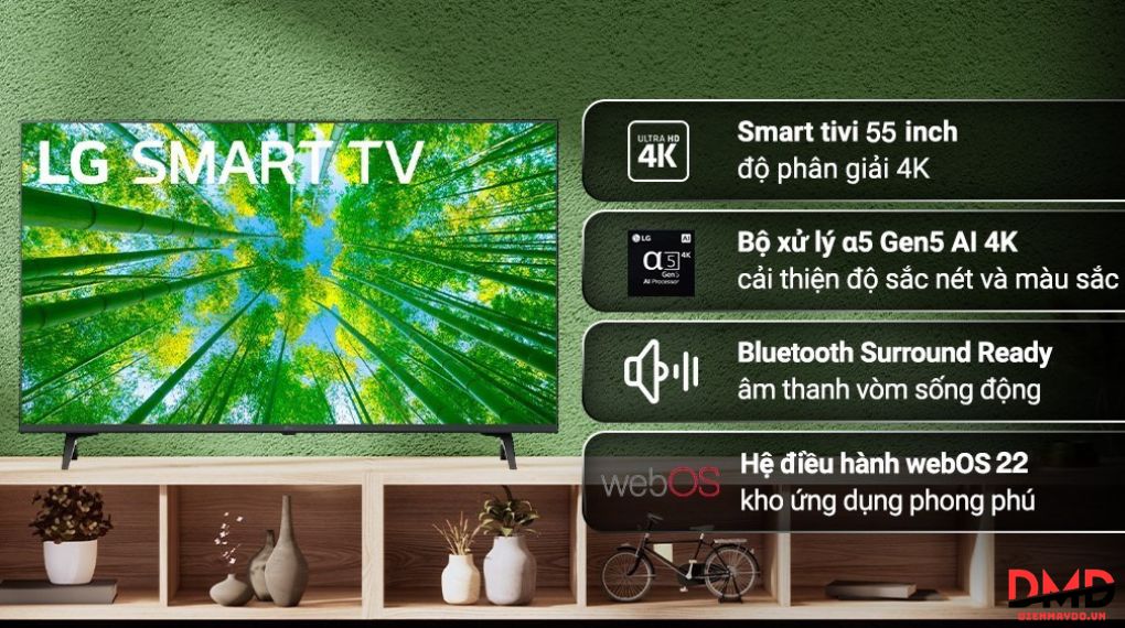 Loa thanh và tivi nên ghép bộ nào cho phòng khách