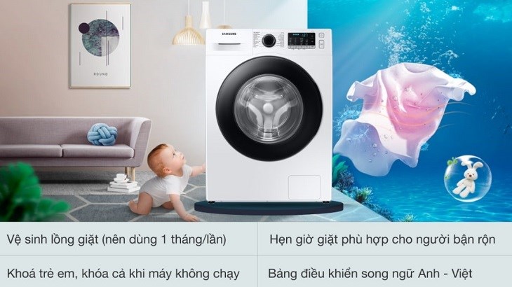 Ưu nhược điểm khi mua máy giặt Samsung