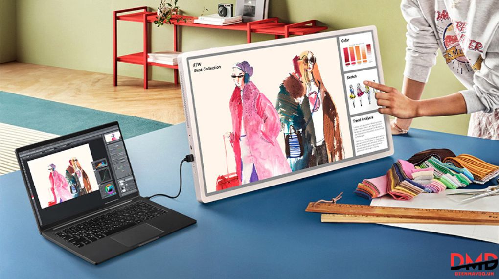 Màn hình giải trí di động LG StanbyME 2 27LX6TDGA