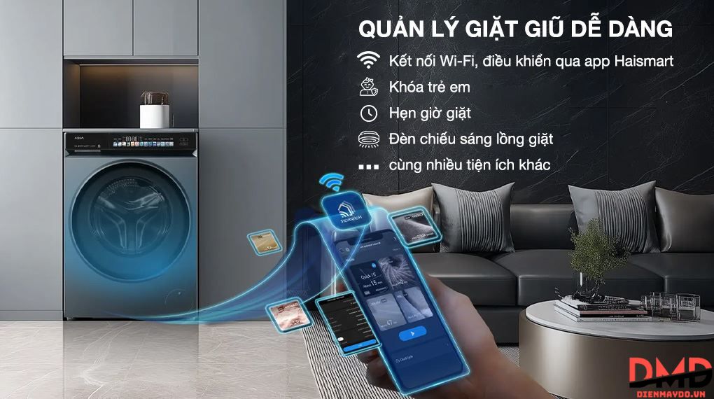 Máy giặt Aqua Inverter 10 kg AW10-B4377U1L(GN)
