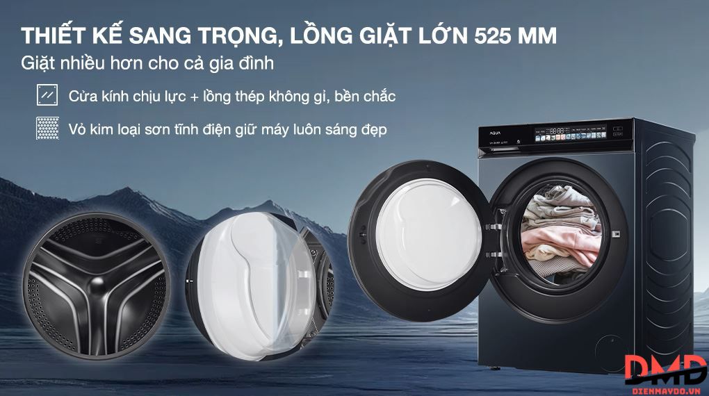 Máy giặt Aqua Inverter 10 kg AW10-B4377U1L(GN)