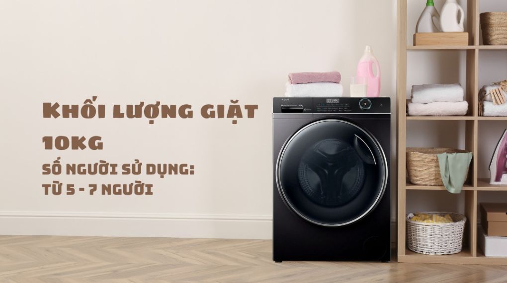 Máy giặt Aqua Inverter 10 kg AW10-B4959U1K(B)
