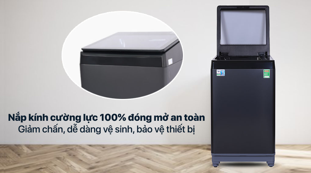 Máy giặt Aqua 10 KG AQW-F100GT.BK