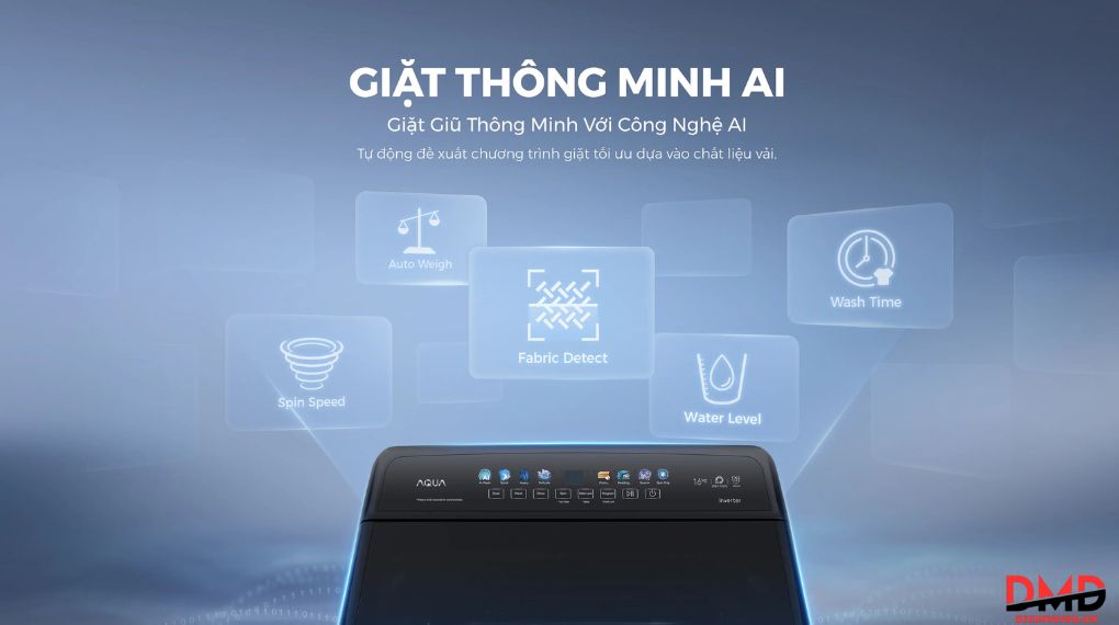 Máy giặt Aqua Inverter 11 kg AWM11-B2158L(B)