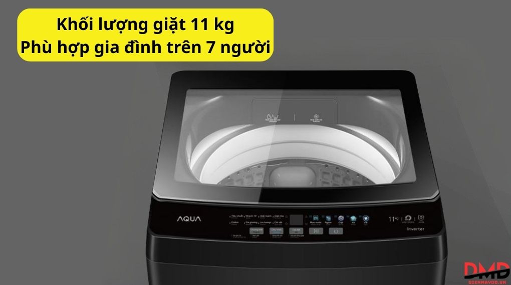Máy giặt Aqua Inverter 11 kg AWM11-B316L(B)