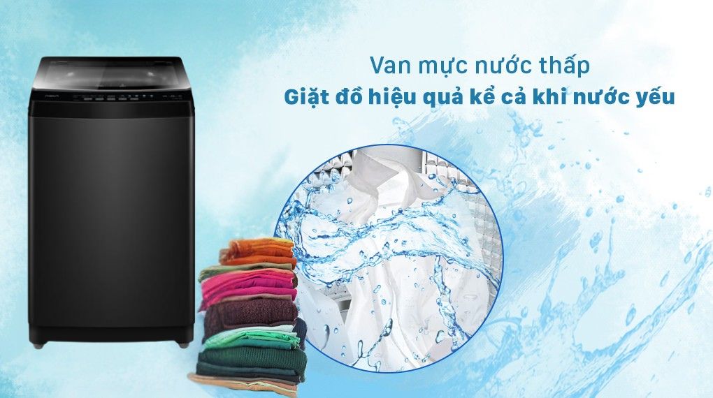 Máy giặt Aqua Inverter 9 kg AWM9-B316K(B)
