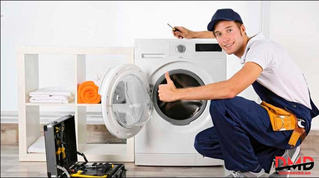 Máy giặt báo lỗi rung lắc – nguyên nhân và xử lý