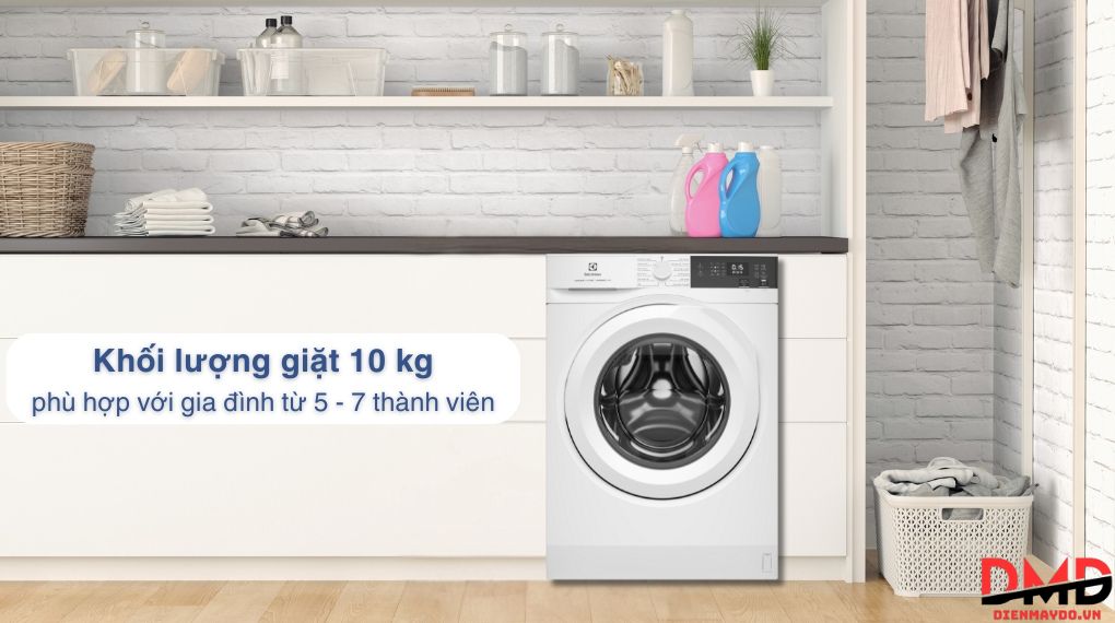 Vì sao phải tính đúng dung tích khi mua máy giặt cho gia đình 5 người?