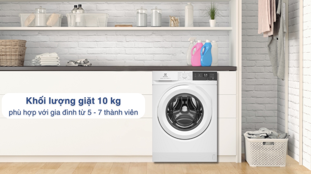 Máy giặt Electrolux Inverter 10 kg EWF1024D3WC