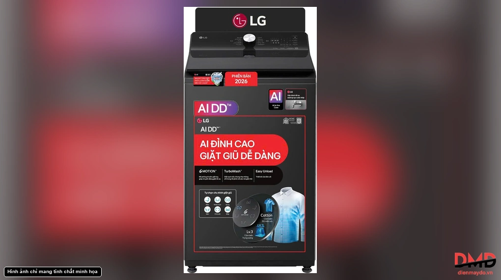 Máy giặt LG Inverter 12 kg TX2312DT5O