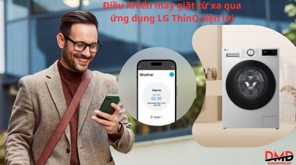 Máy giặt LG AI DD Inverter 12 kg FX1412N5S