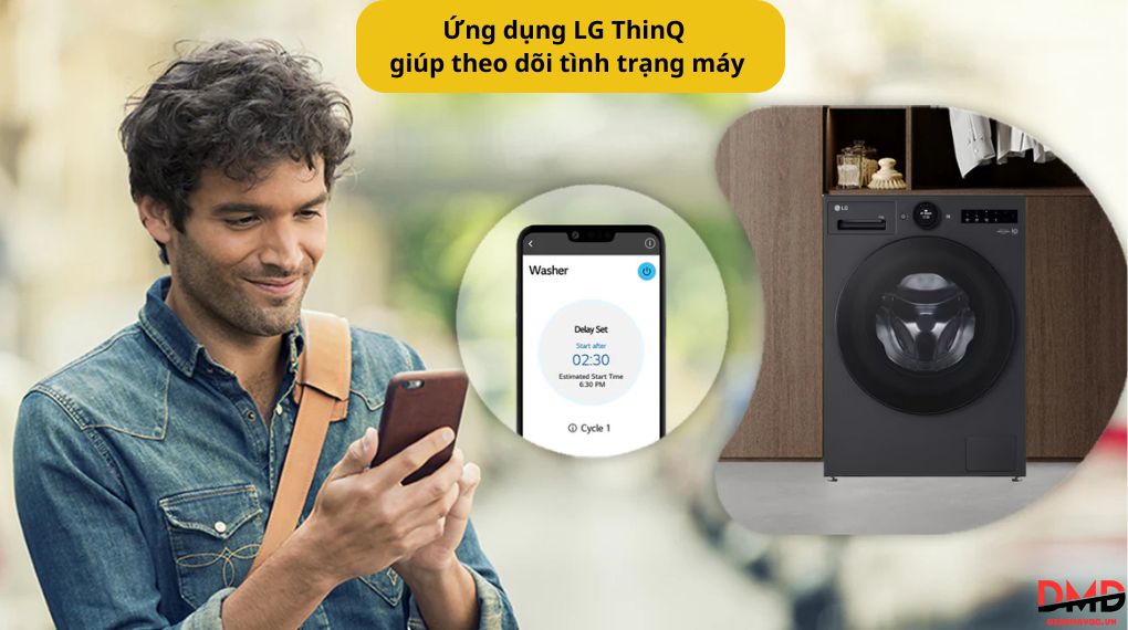 Máy giặt LG AI DD Inverter 12 kg FX1412S3KAV