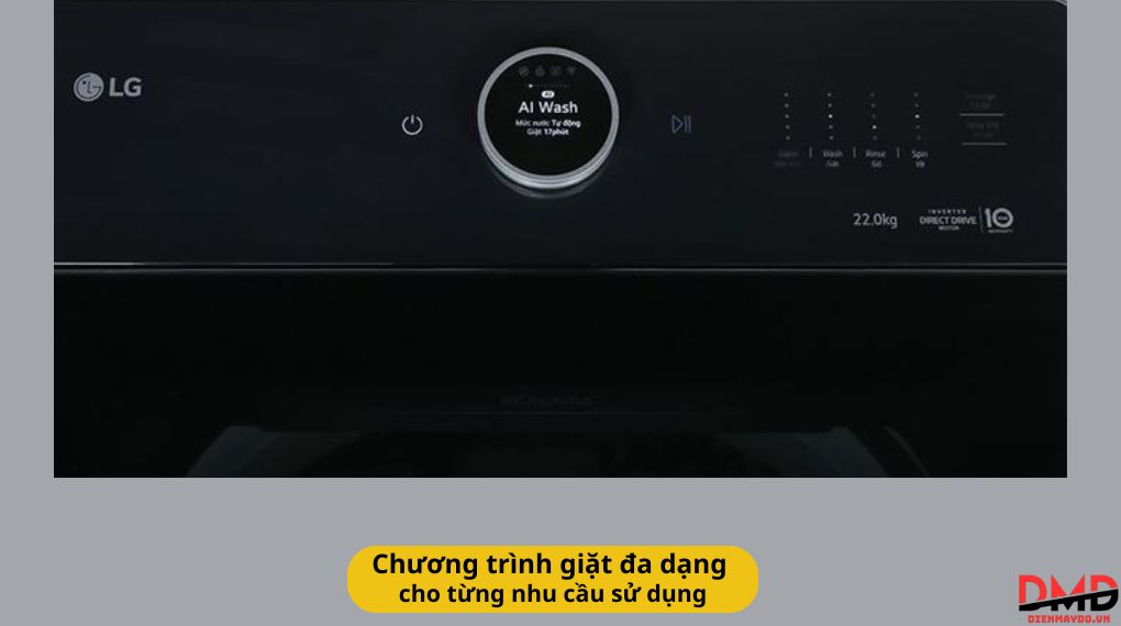 Máy giặt LG AI DD Inverter 22 kg T2522AX7G