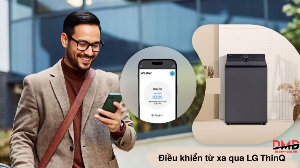 Máy giặt LG AI DD Inverter 25 kg T2725SX5G