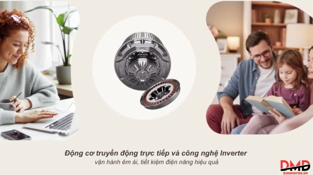 Máy giặt LG Inverter 12 kg TX2312DT5O