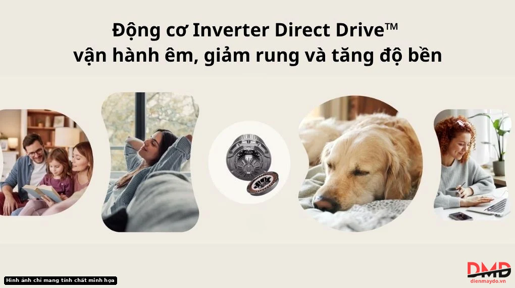 Máy giặt LG Inverter 16 kg TX2516DT3O