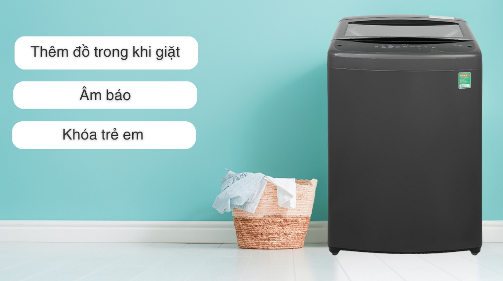 Máy giặt LG TurboDrum Inverter 14 kg T2514VBTB 